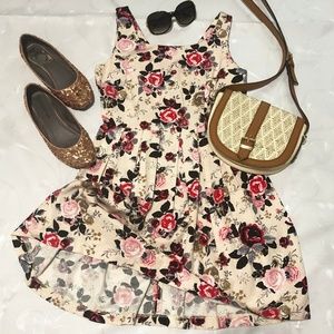 LOB Collection sleeveless floral dress